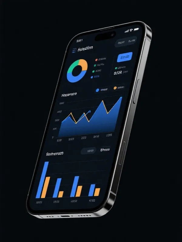 幸运飞艇 APP 界面展示